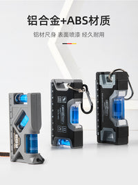 麦思德磁性水平尺迷你平水尺台面测平尺水平仪高精度家用装修靠尺