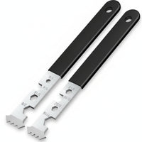 2 Pieces Paver Removal Tool Slim-Profile Brick Remover Serrated for Patio Repair
