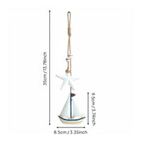 Ocean Theme Wall Hanging Ornament Handmade Nautical Hanging Decoration