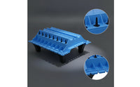Sloped Engine Parts Storage Workbench Easy to Clean Engine Cylinder Head Organizer Long-Lasting Cylinder Head Parts Tray Heavy-Duty for Workshops
