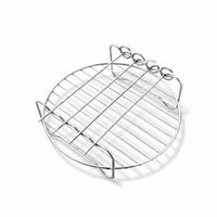 Stainless Steel Kebab Holder Heat-Resistant Cooking Accessory for Baking
