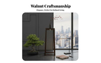 double-level Pedestal Stand Minimalist Design 2-Tier Plant Shelf Space Saving