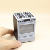 Miniature Oven Dollhouse Kitchen Accessory for Playset