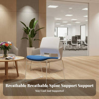 Stackable Sled Base Chair Long-Lasting Guest Seat Ergonomic Design