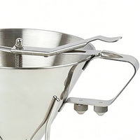 Rust Resistant Pastry Tool Batter Dispenser with Stand Stainless Steel Batter Dispenser for Kitchen