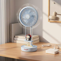 Rechargeable Desk Fan 3-Speed Home Gadget for Office