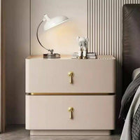 Light Luxury design 3-Drawer Bedside Table Modern Design 3-Drawer Chest Sturdy Construction Nightstand space-saving Size for Homeowners, Apartment Dwellers, Interior Decorators, Guest Room, Small Spaces, Hallway