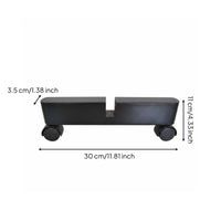 Divider Wheel Stand Easy to Move Screen Base with Wheels Stable Support