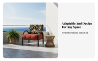 Arched spine Armchair Rustic Minimalist aesthetic Single Sofa Minimalist Design Soft padding for Interior Designers