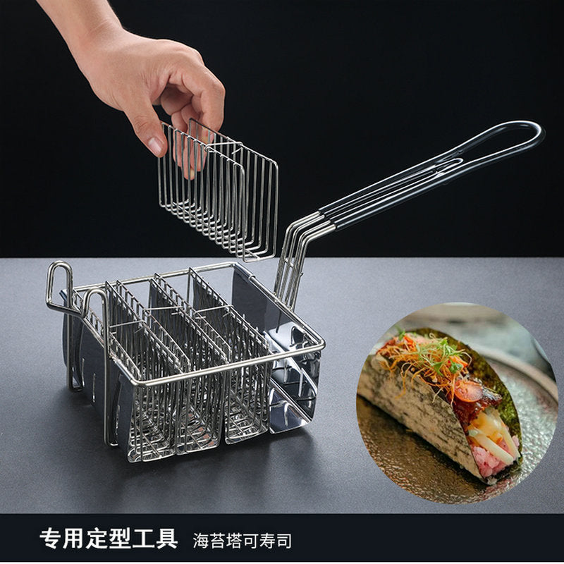 Stainless Steel Taco Mold, V-Shaped, for Making Tacos and Tortilla Shells