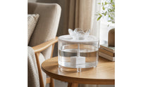 Pet Water Drinking Station USB-Powered Cat Water Drinking Station Transparent for Cats, Small Pets, Tabletop, Countertop