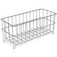 Wire Basket with Feet Rectangular Wire Storage Basket Versatile for Countertop