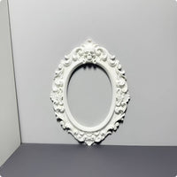Ornate Oval Wall Frame Intricate Details Ornate Halloween Wall Art