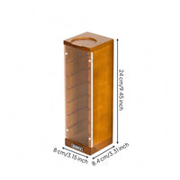 Puck Screen Holder Transparent Front Coffee Puck Screen Cabinet