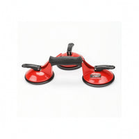 Aluminum Alloy Suction Cup Lifter with Handle Portable Vacuum Glass Lifter Hand-Held Glass Suction Cup Long-Lasting for Installers, Glaziers, Tile Laying
