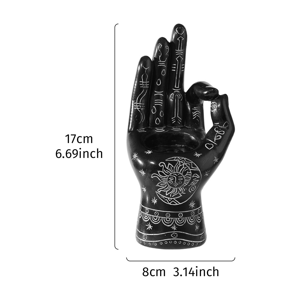 Black / Sun Three-finger B