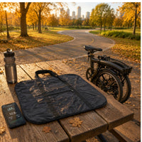 Folding Cycle Bag Strap Straps Folding Cycle Carrying Bag Double Handles Portable Bike Carry Case