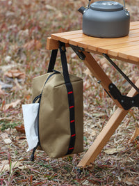 Multifunctional Tissue Pouch with EDC and First Aid Features