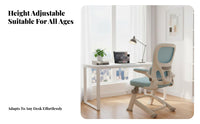 Adjustable Ergonomic Adolescent Chair Stable Base Adjustable Kids Desk Chair