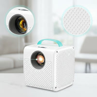 Portable Mini Display Device Compact Cube Display Device for Movie Nights, Bedroom