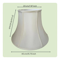 Textile Lampshade American Design Top Fit Lamp Shade Easy to Install for Bedroom