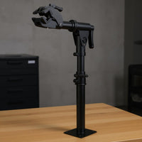 Desktop Bike Repair Stand Adjustable Height Cycle Repair Stand Rubber Feet Vehicle Tool for Garage