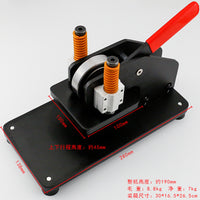 Manual Die Cutting Machine for Leather and Silicone