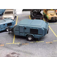 1/64 1/87 HO汽车模型 越野车改装 露营拖车  拖挂房车  旅行车