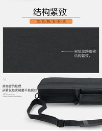 17-Hole Flute Canvas Bag, Handbag, Shoulder Bag, Storage and Travel Case
