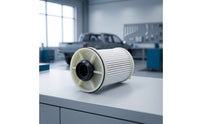 Replacement Fuel Filter Component Cylindrical Fuel Filter High Throughput for Mechanics, Engine Maintenance
