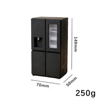 Dollhouse娃娃屋微缩玩具场景家具微型过家家冰箱柜型场景摆件