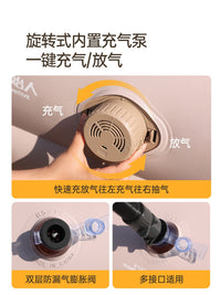 原始人充气沙发音乐节必备神器自动户外露营懒人双人气垫床垫便携