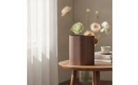 Vase with Side Tab Sculptural Tabletop Vase Vessel Modern Decorative for Living Room, Entryway