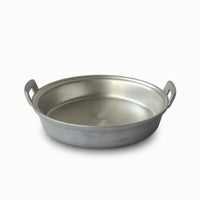 Pan with Two Side Handles Uncoated Pan with Side Handles Cookware for Frying