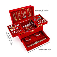 Wedding ring organizer box