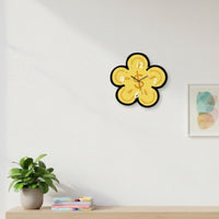 Dollar Sign Flower Clock Two-Way Use Flower Shaped Clock Cute Design