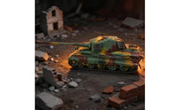 1/72 Scale Tank Model Movable Turret Historical Armored Vehicle Model Realistic Collectible Decor for Collectors