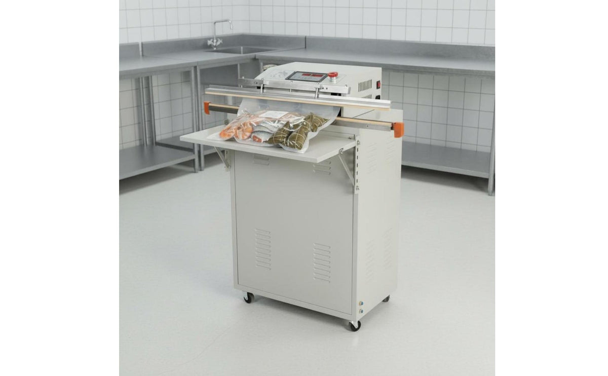 Automatic Vacuum Sealer, Commercial Food Packaging Machine, Large Capacity, Dry & Wet Use, Press Control, Compatible with Multiple Bag Types, Seafood, Fruits, Rice Dumplings