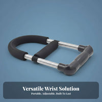 Adjustable Wrist Strengthener Sturdy Duty Construction Adjustable Forearm Strengthener Wrist Exerciser Portable & Lightweight