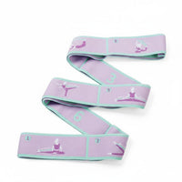 High Elasticity Stretching Stretch Strap Portable Flexibility Training Band Non-Slip for Fitness Enthusiasts, Athletes, Home Workout