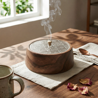 Walnut Fruit Box Easy to Clean Tableware Food Crisp