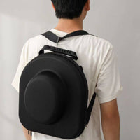 Hat Storage Backpack Rigid Cowboy Hat Carrier Long-Lasting for Travelers