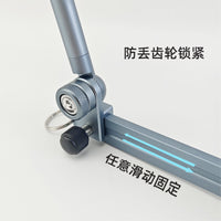 拓世25新款钓椅筏钓路支架航空铝多角度可伸缩便携支架加长多功能