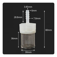 Stainless Steel Mesh Strainer Filters Debris Water Pump Inlet Filter