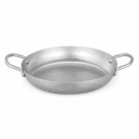 Seafood Dry Wok Pan Lightweight Aluminum Pan Portable Cookware for Home Cooks, Commercial Prep