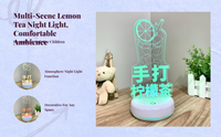 Lemon Night Light USB Rechargeable