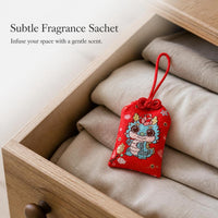 Japanese Omamori Koi Lucky Charm Sachet Empty Bag for Necklaces, Backpacks, and Purses