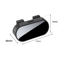 Double-ClipClip Car Sunglasses Case with Inner Soft, Fleece-Like Fabric Lining Scratch-Resistant Car Visor Glasses Case Safeguarding Vehicle Visor Accessories Organizer Box Easy to Install for Drivers, Commuters