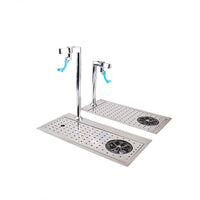 BEILAIFEI Stainless Steel Kitchen Faucet with Glass Rinser, Model TS463214