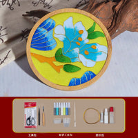 春节景泰蓝掐丝珐琅画手工diy材料包杯垫非遗初学社区活动沙龙